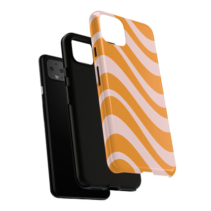 Retro Wavy Stripe Google Pixel Case