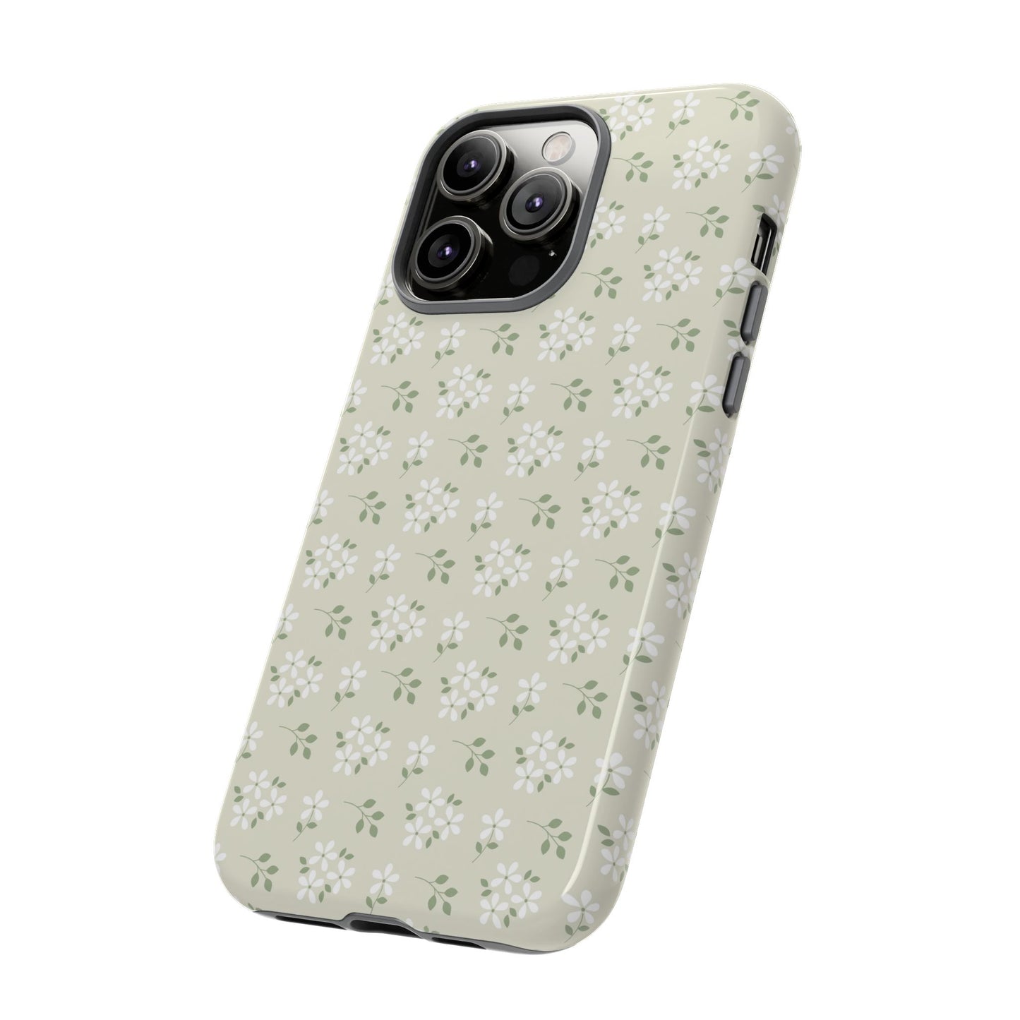 Beige Daisy Bloom iPhone Case