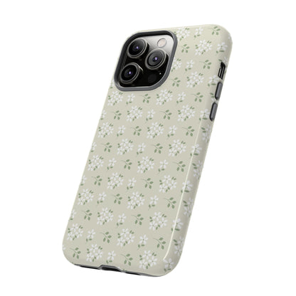 Beige Daisy Bloom iPhone Case