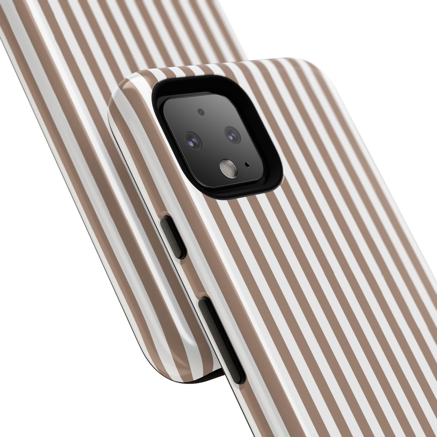 Beige & White Stripe Google Pixel Case