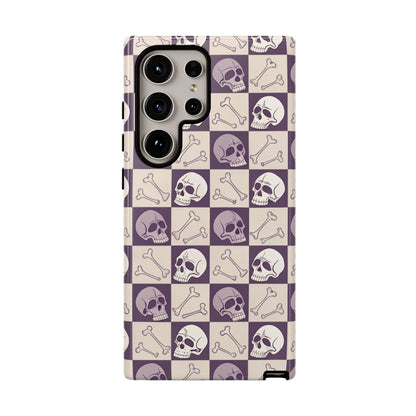 Skull & Bones Checkered Samsung Case