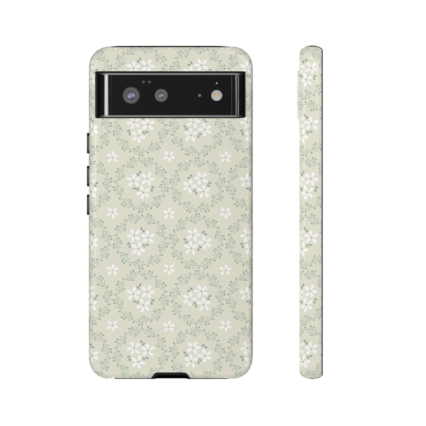 Vintage Daisy Wreath Google Pixel Case