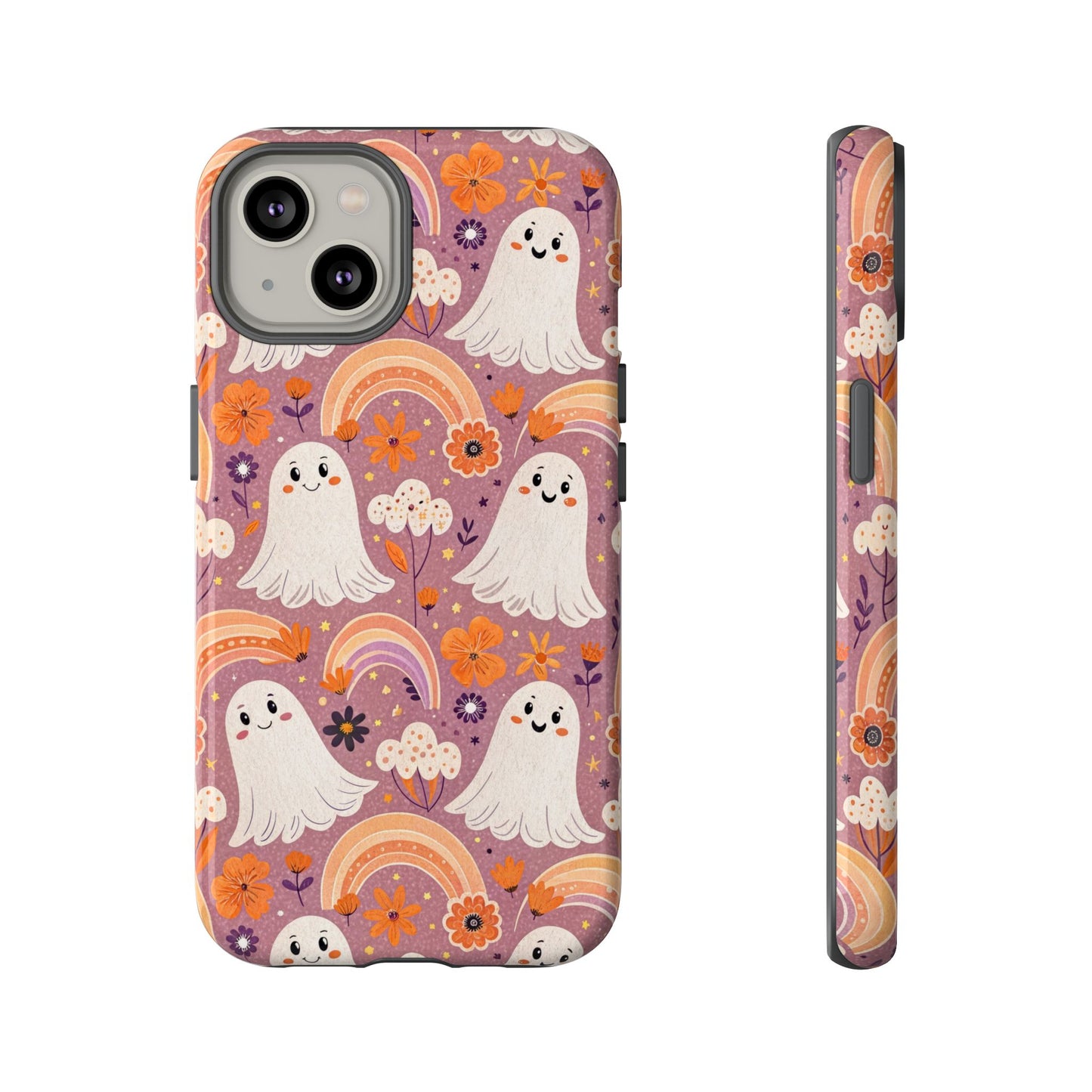 Pastel Halloween Ghost iPhone Case
