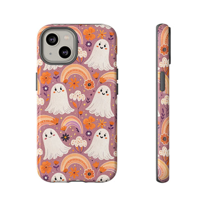 Pastel Halloween Ghost iPhone Case