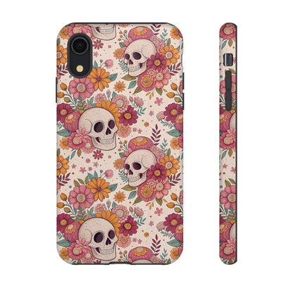 Floral Skull iPhone Case
