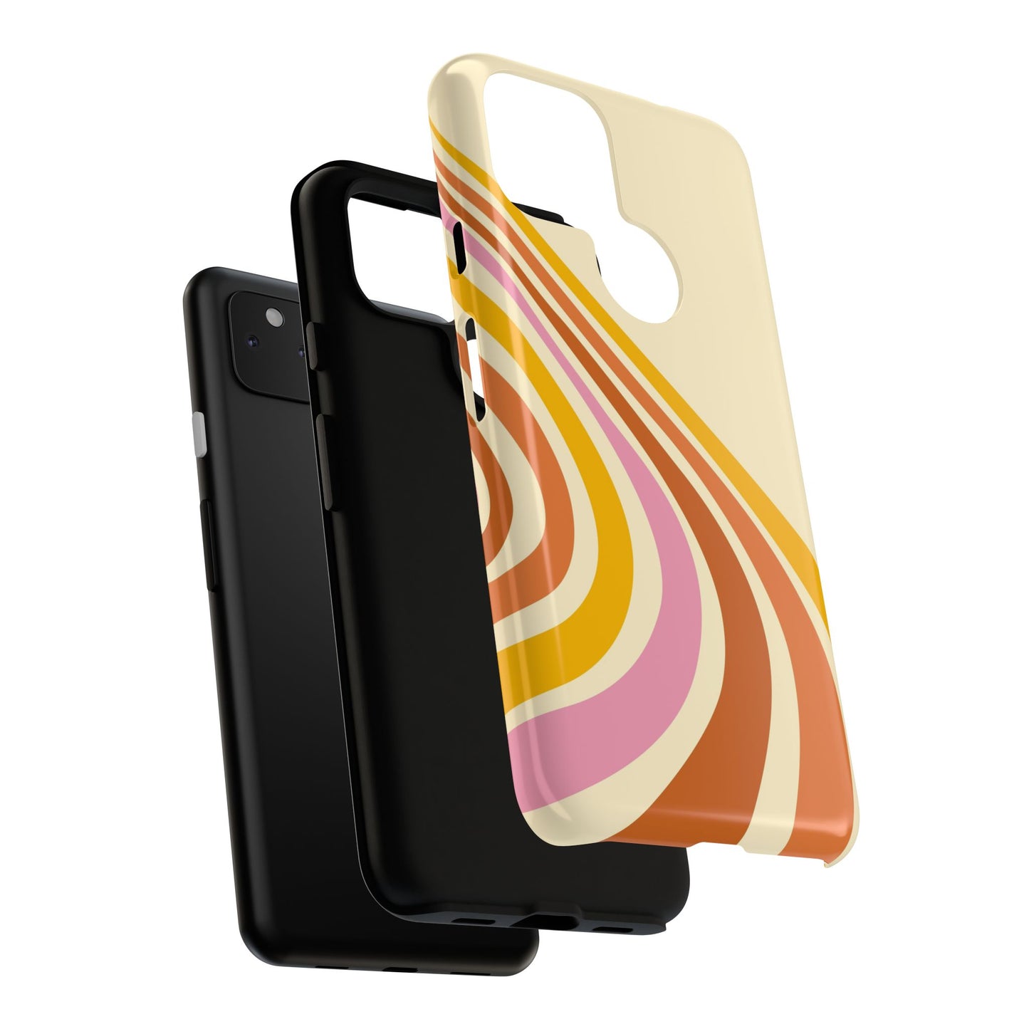 Retro Wave Swirl Google Pixel Case