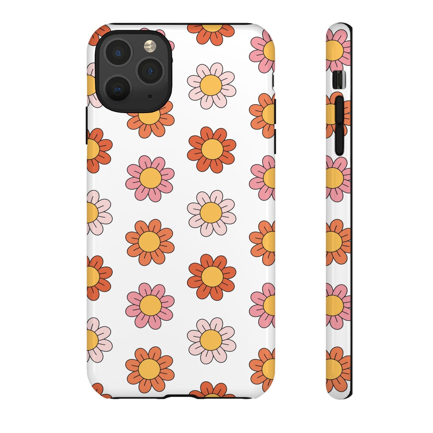 Retro Daisy iPhone Case