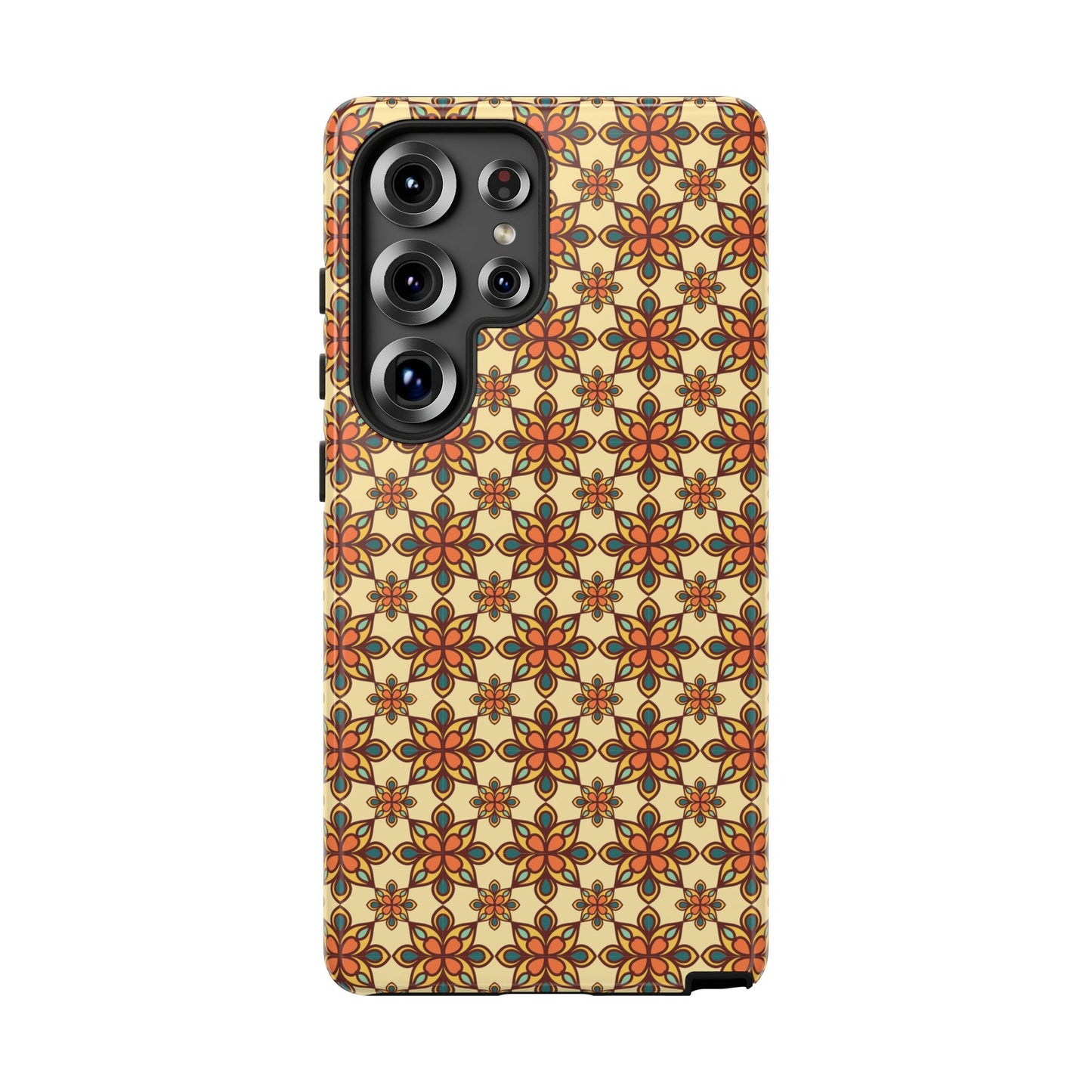 Retro Mandala Floral Samsung Galaxy Case