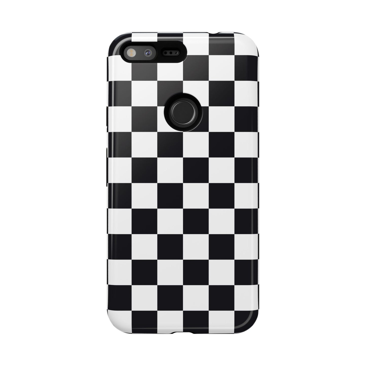Black & White Checkerboard Google Pixel Case