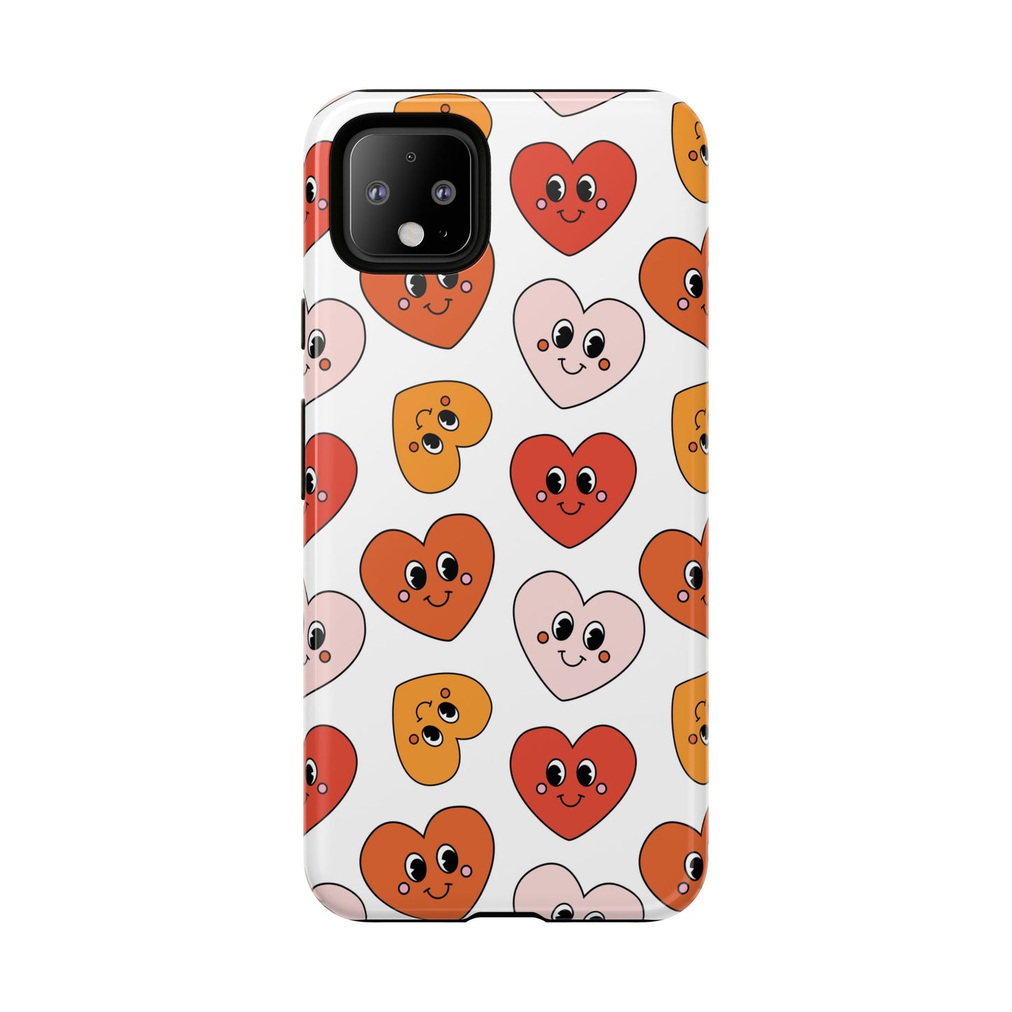 Smiley Heart Faces Google Pixel Case
