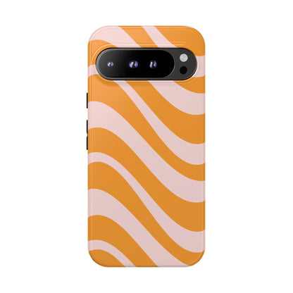 Retro Wavy Stripe Google Pixel Case