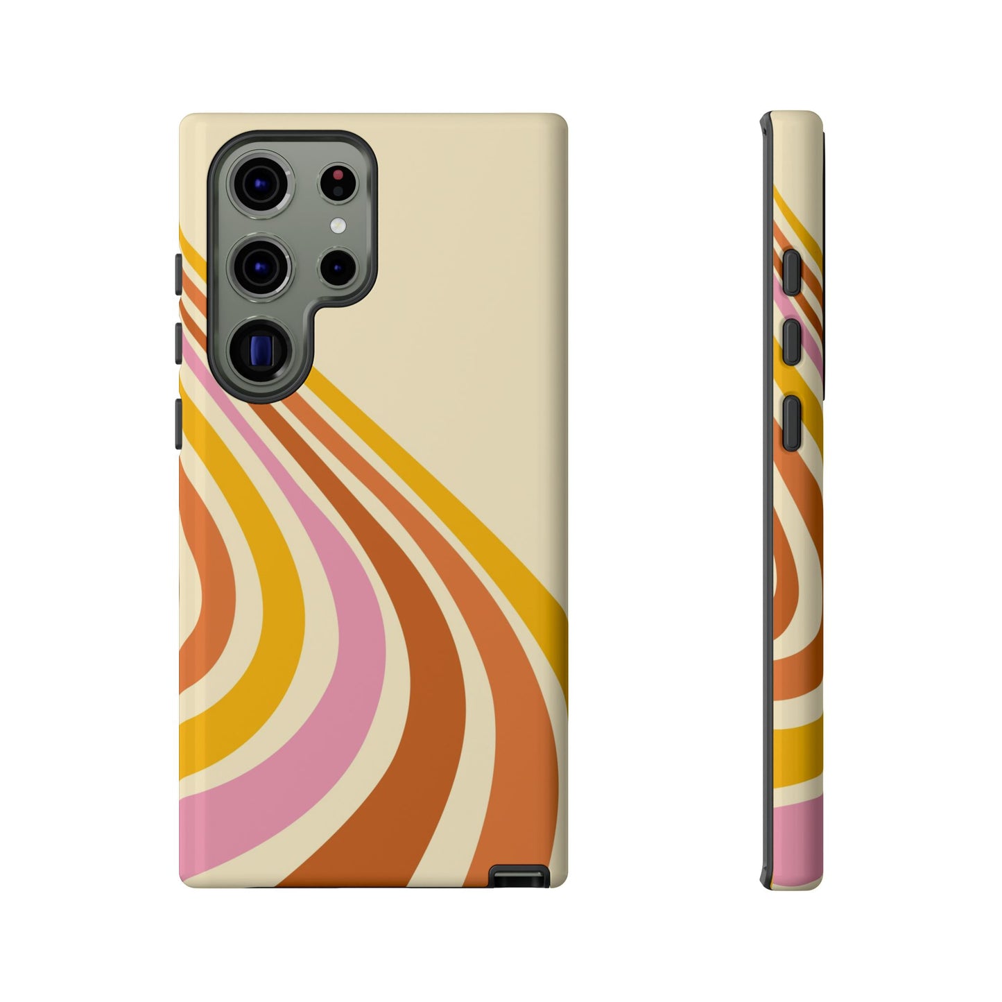 Retro Wave Swirl Samsung Case