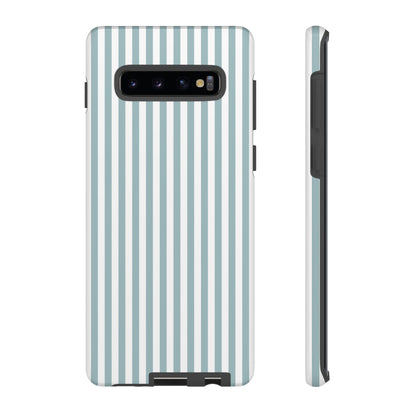 Blue & White Stripe Samsung Case