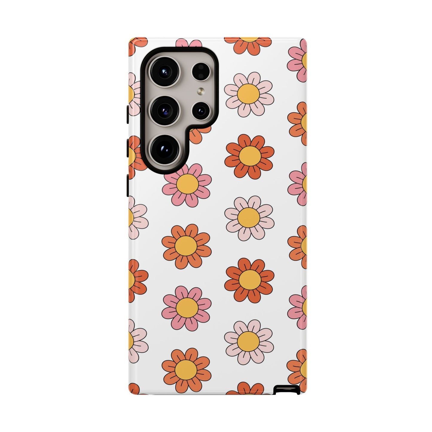 Retro Daisy Samsung Case