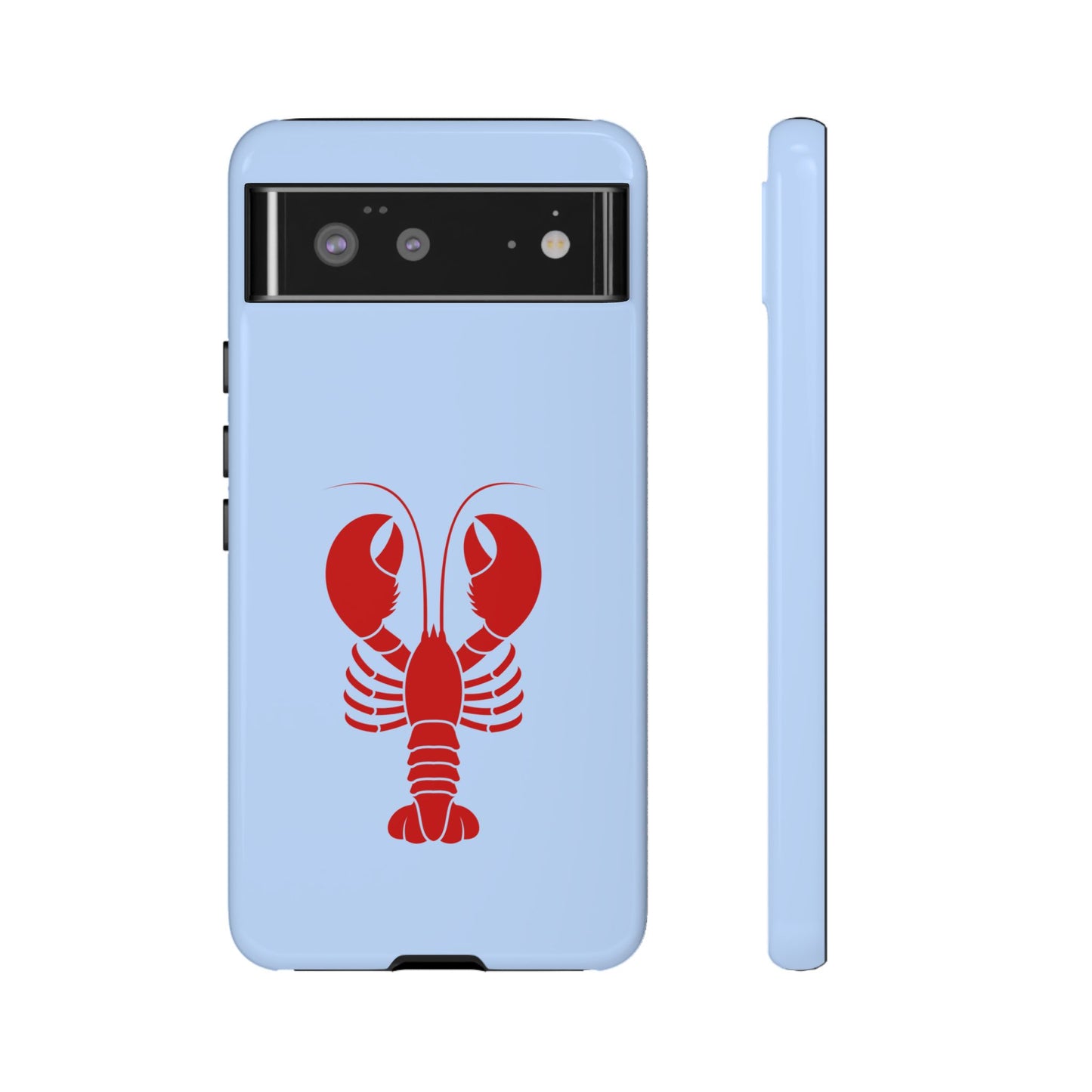 Red Lobster on Sky Blue Google Pixel Case