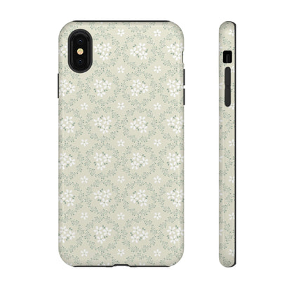 Vintage Daisy Wreath iPhone Case