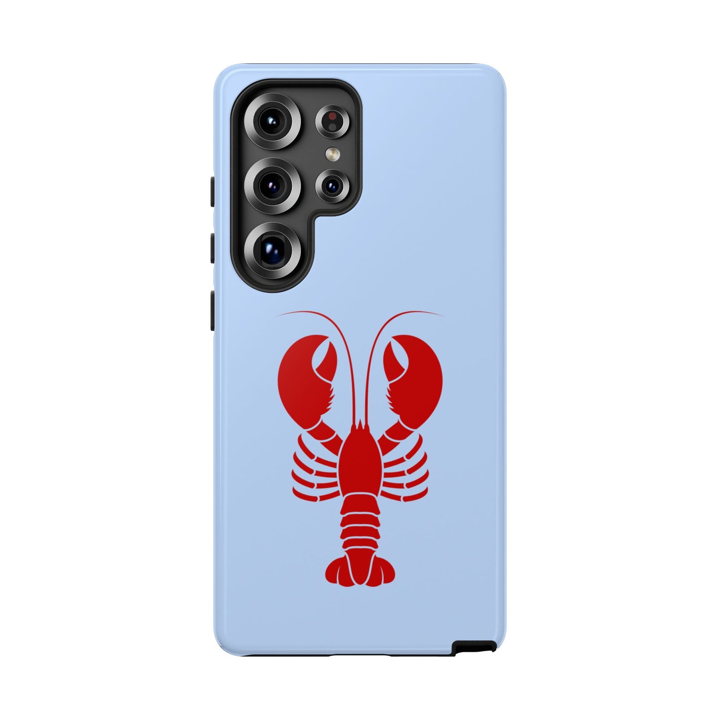 Red Lobster on Sky Blue Samsung Case