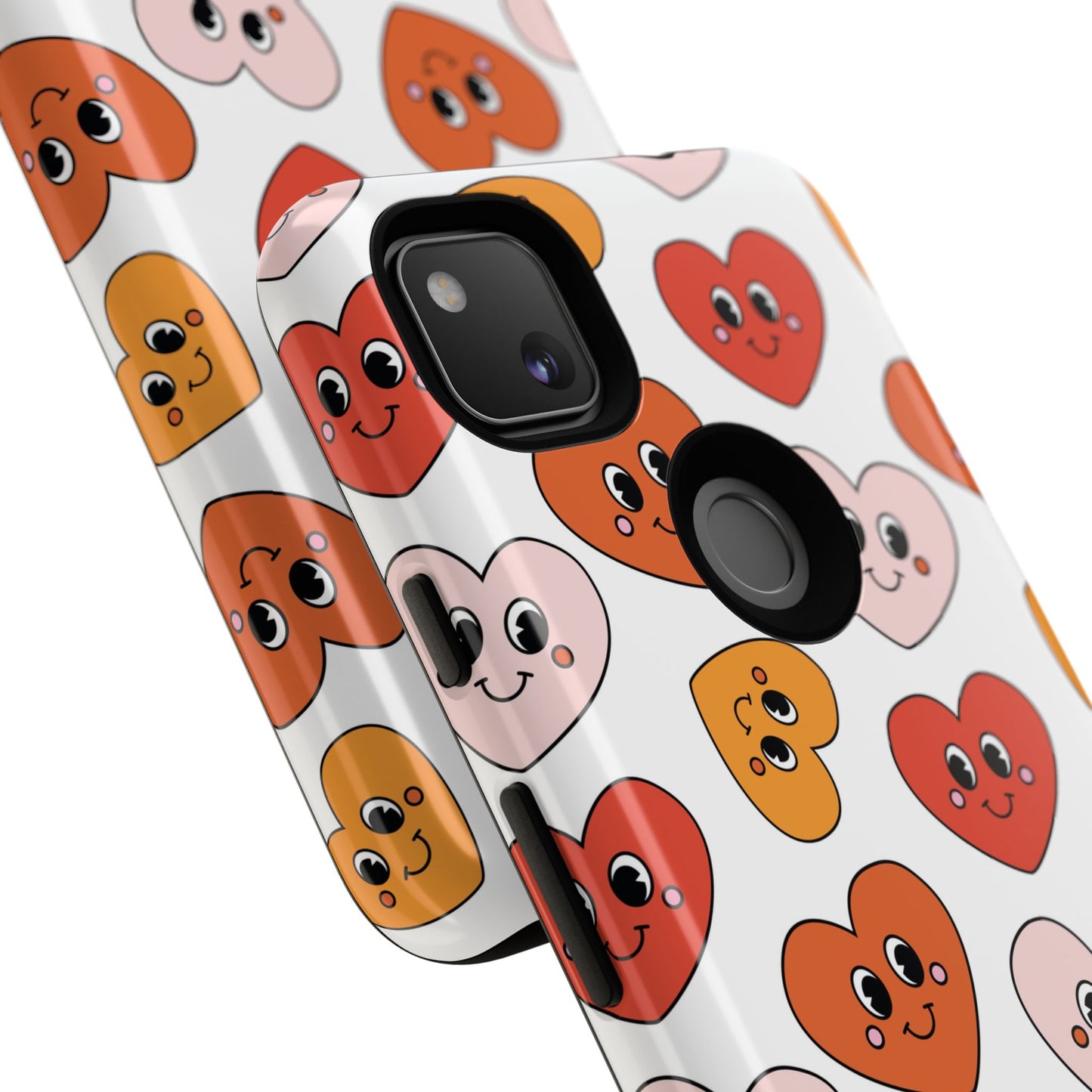 Smiley Heart Faces Google Pixel Case
