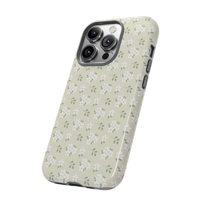 Beige Daisy Bloom iPhone Case
