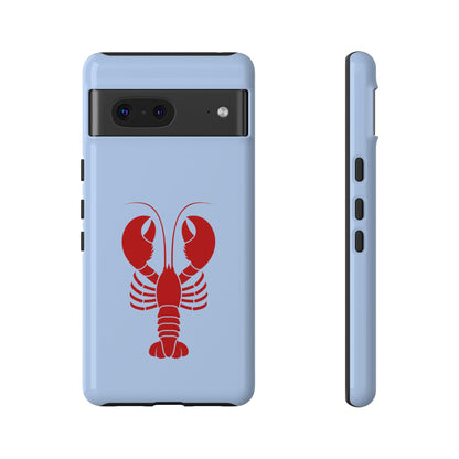 Red Lobster on Sky Blue Google Pixel Case