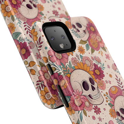 Floral Skull Google Pixel Case