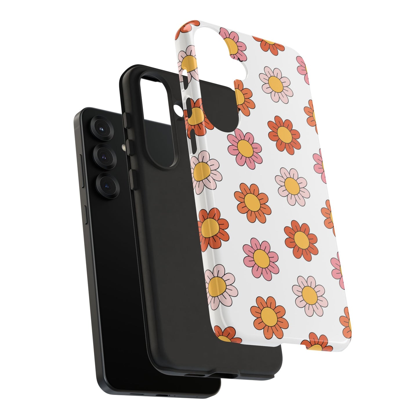 Retro Daisy Samsung Case