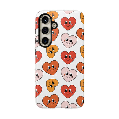 Smiley Heart Faces Samsung Case