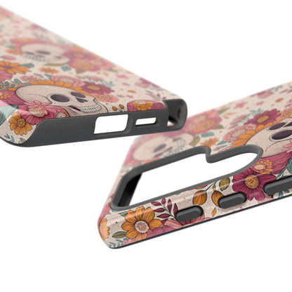 Floral Skull Samsung Case