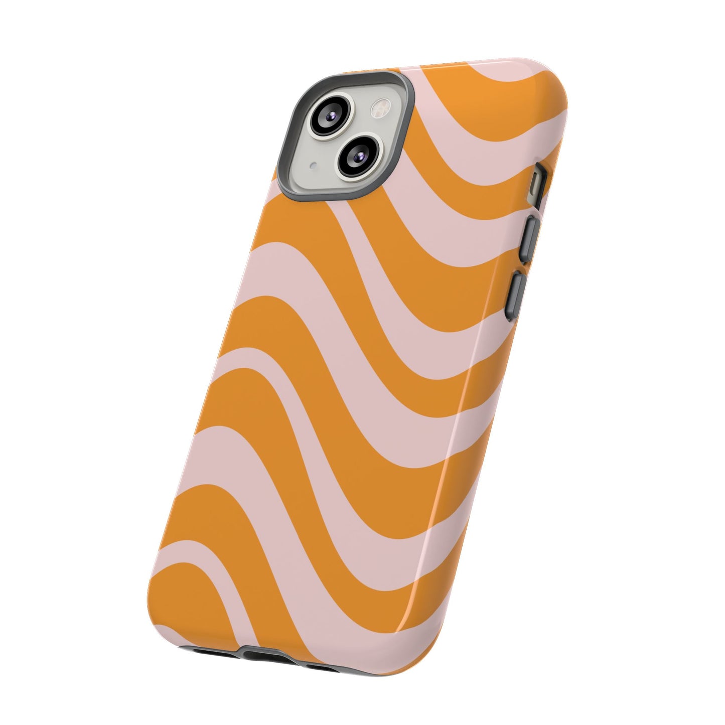 Retro Wavy Stripe iPhone Case
