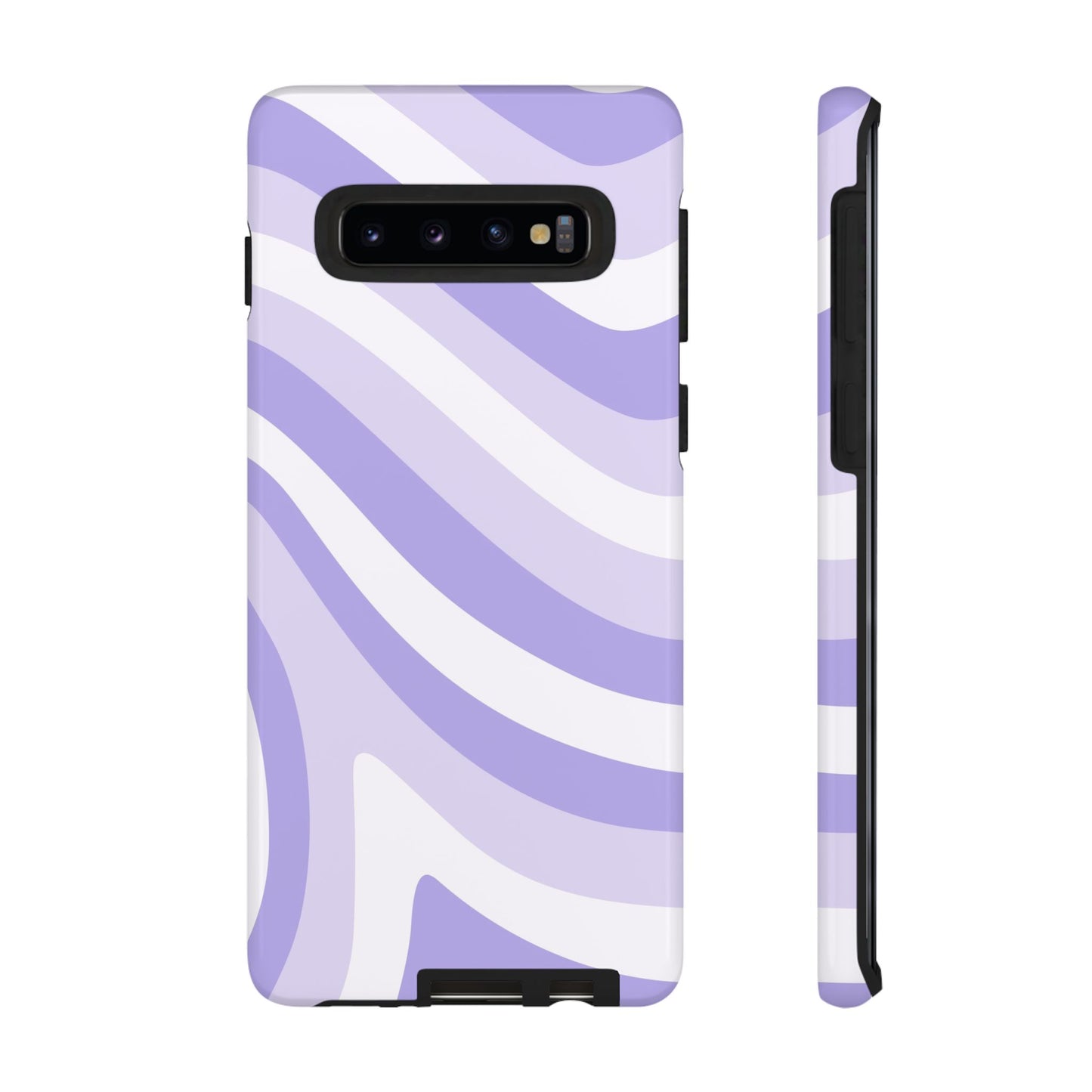 Lavender Wave Abstract Samsung Case
