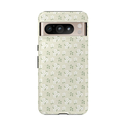 Beige Daisy Bloom Google Pixel Case
