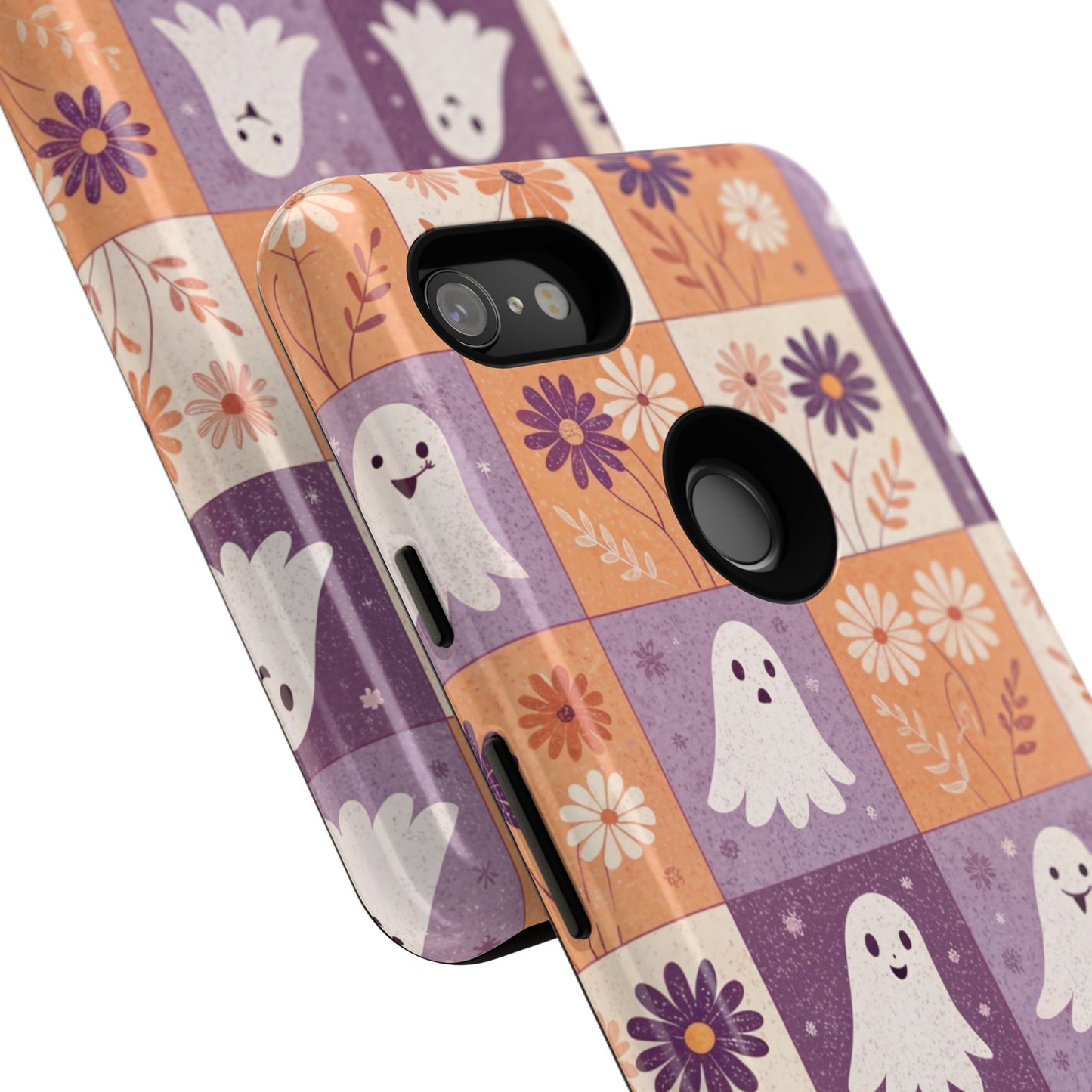 Ghost Floral Checkerboard Google Pixel Case