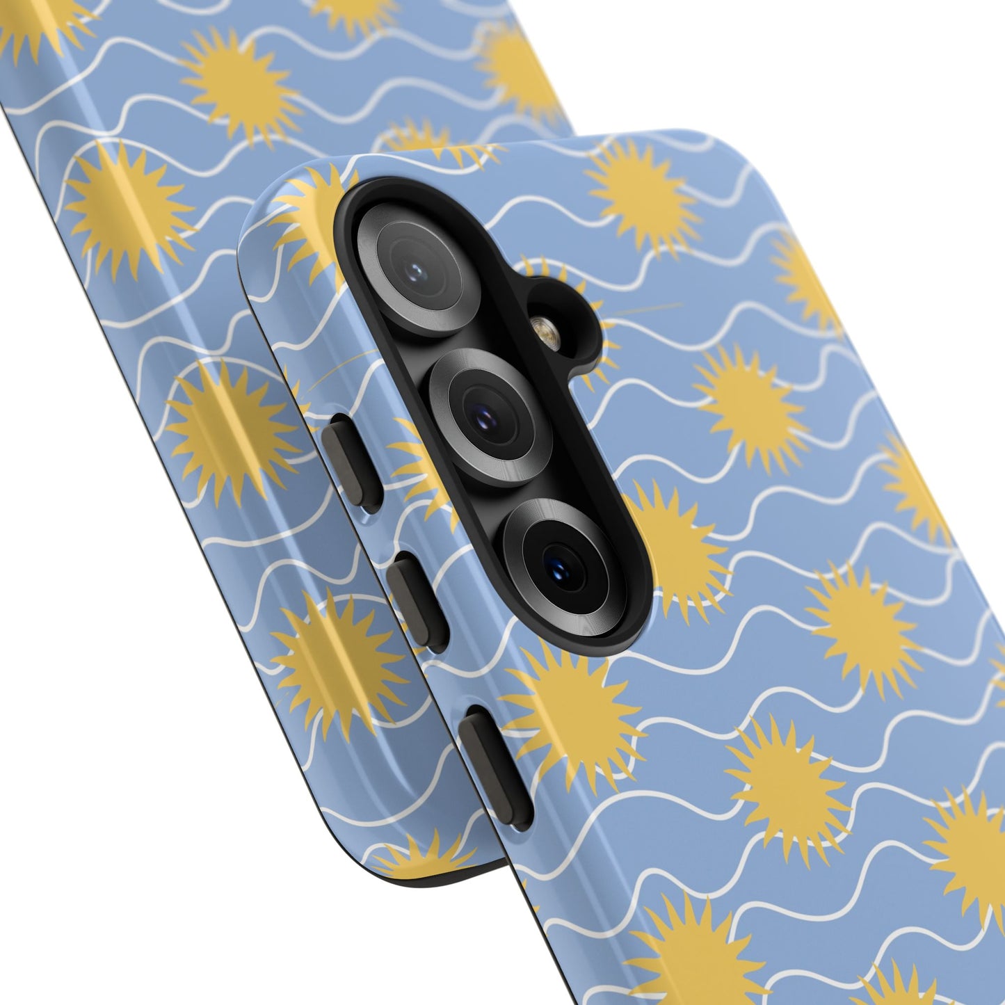 Sunny Waves Blue Samsung Case