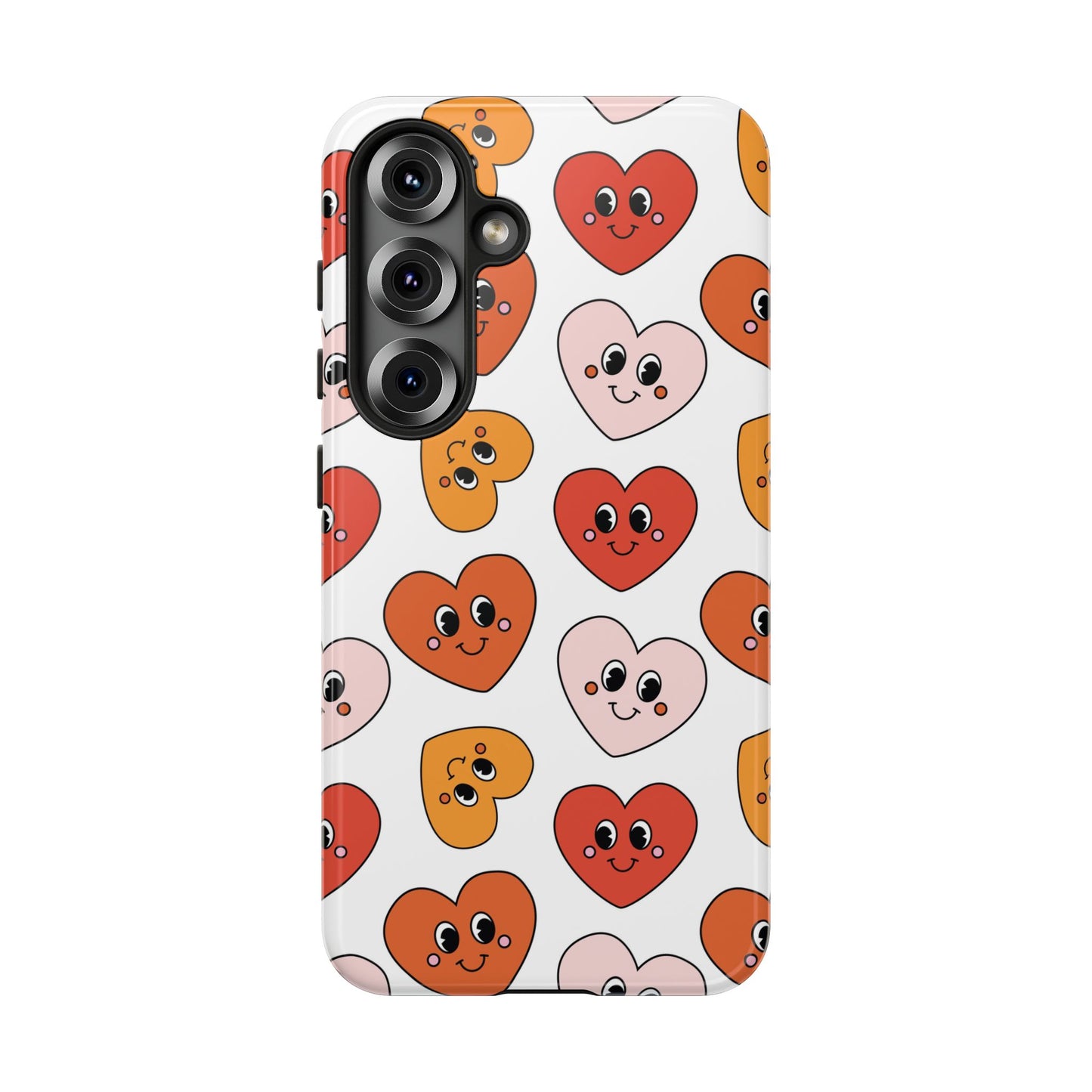 Smiley Heart Faces Samsung Case