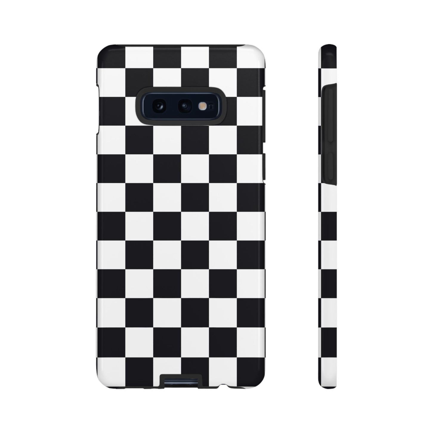 Black & White Checkerboard Samsung Case
