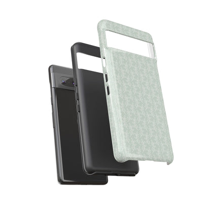 Minimal Leaf Print Google Pixel Case