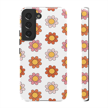 Retro Daisy Samsung Case
