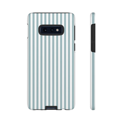 Blue & White Stripe Samsung Case