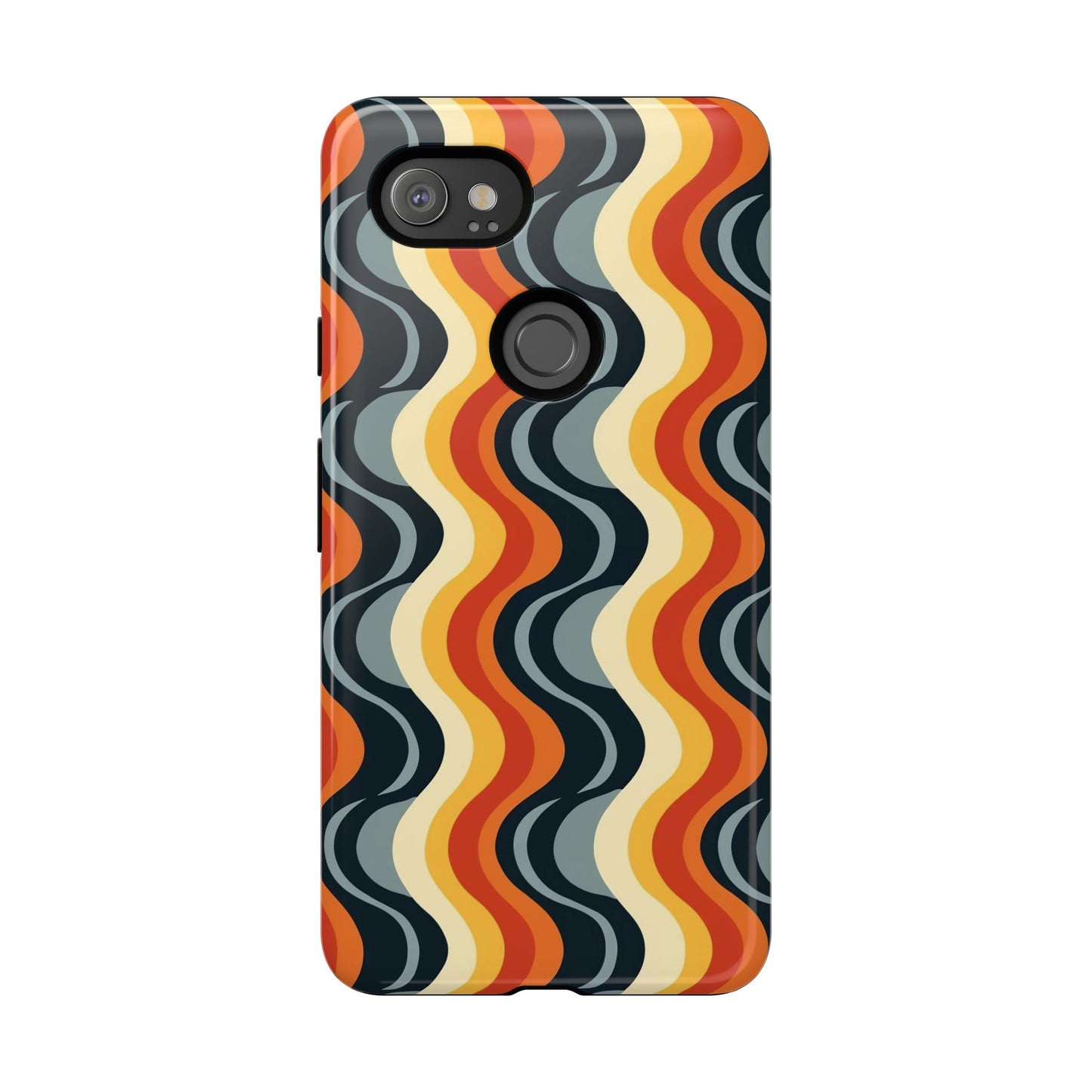 Retro Wavy Stripe Google Pixel Case