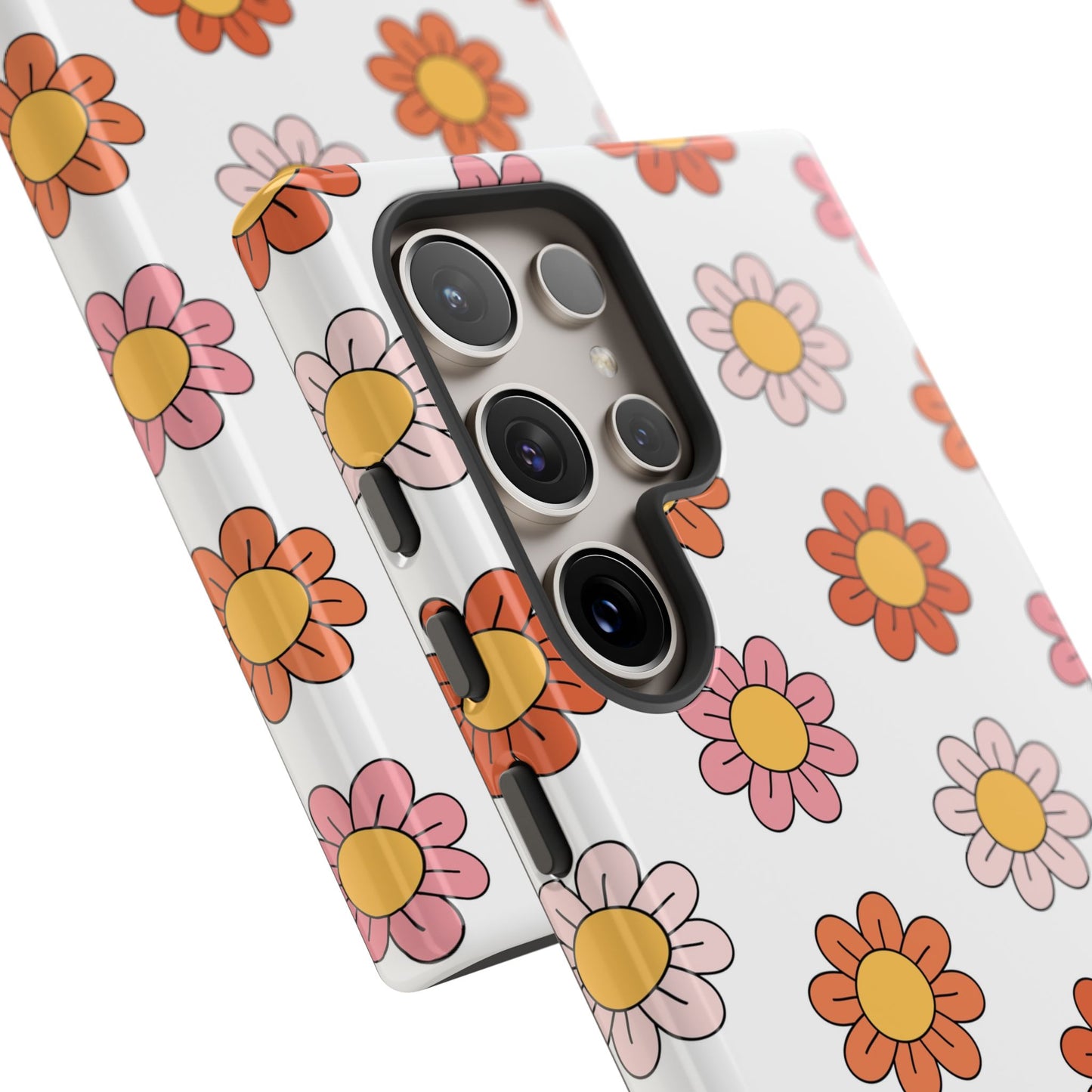 Retro Daisy Samsung Case