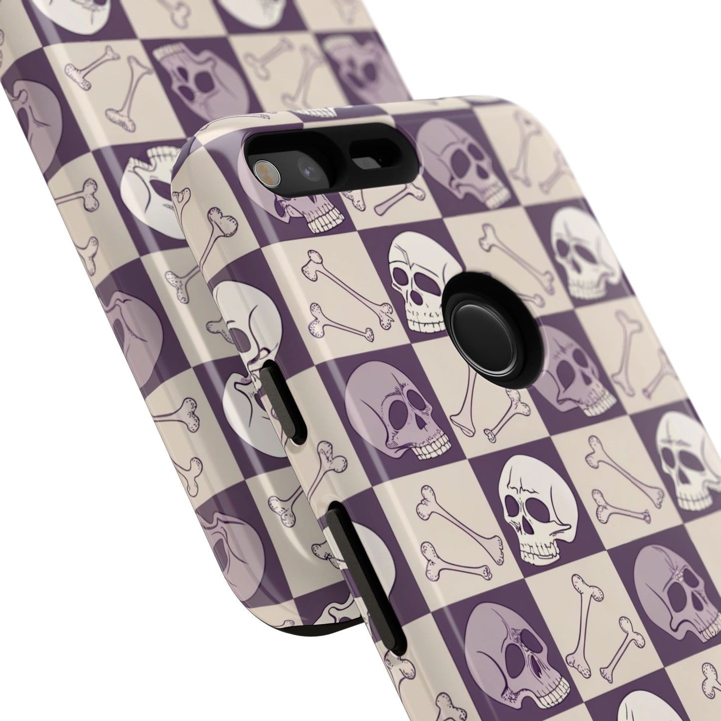Skull & Bones Checkered Google Pixel Case