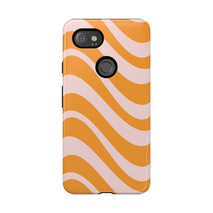 Retro Wavy Stripe Google Pixel Case
