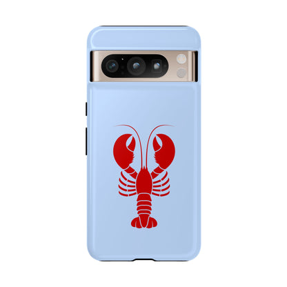 Red Lobster on Sky Blue Google Pixel Case