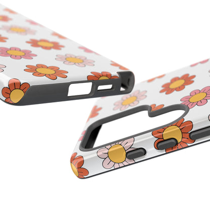 Retro Daisy Samsung Case