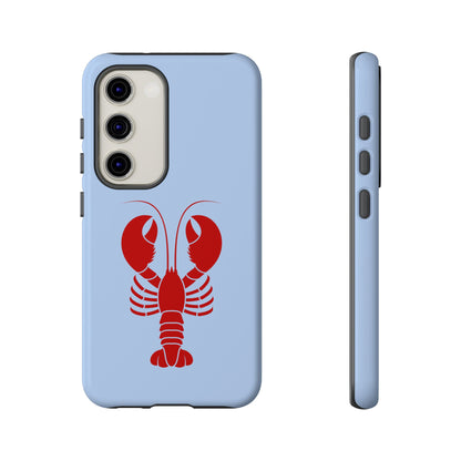 Red Lobster on Sky Blue Samsung Case
