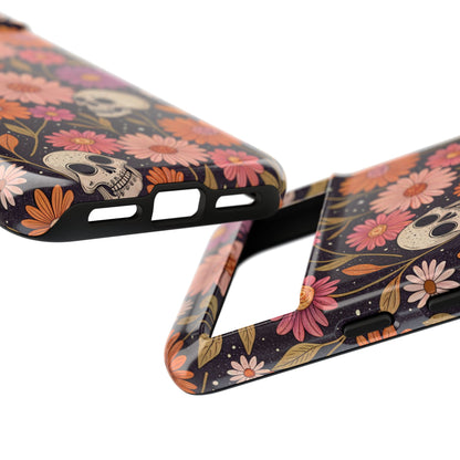 Skulls & Fall Florals Google Pixel Case