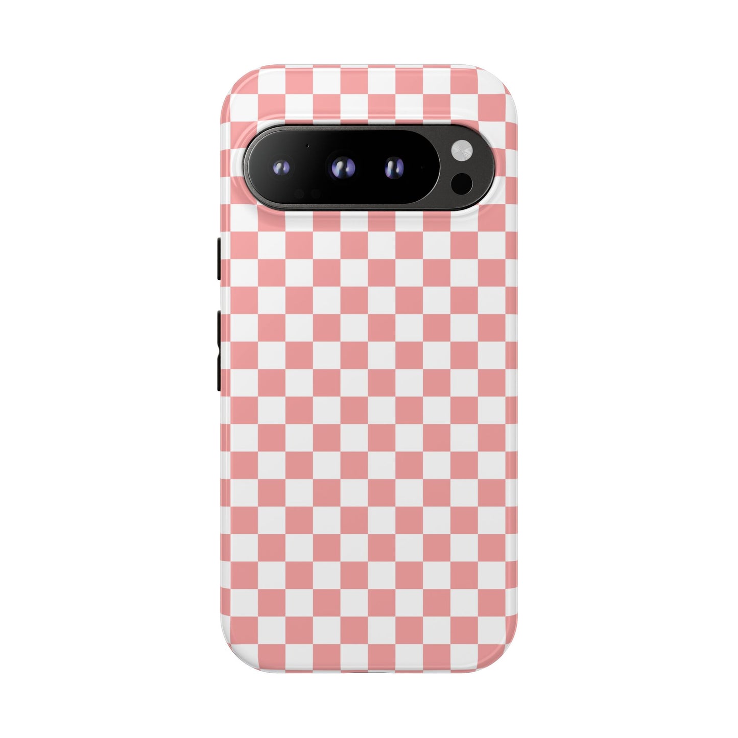 Pink Checkerboard Google Pixel Case