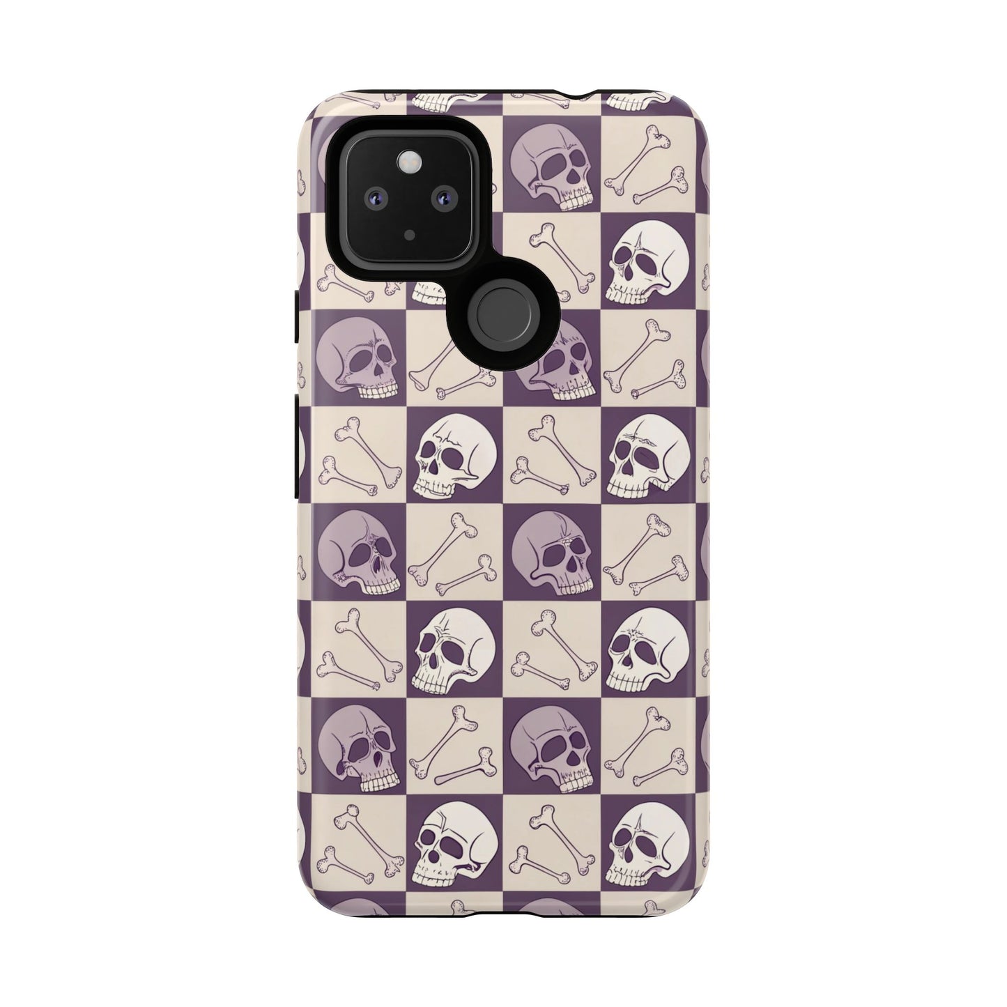 Skull & Bones Checkered Google Pixel Case