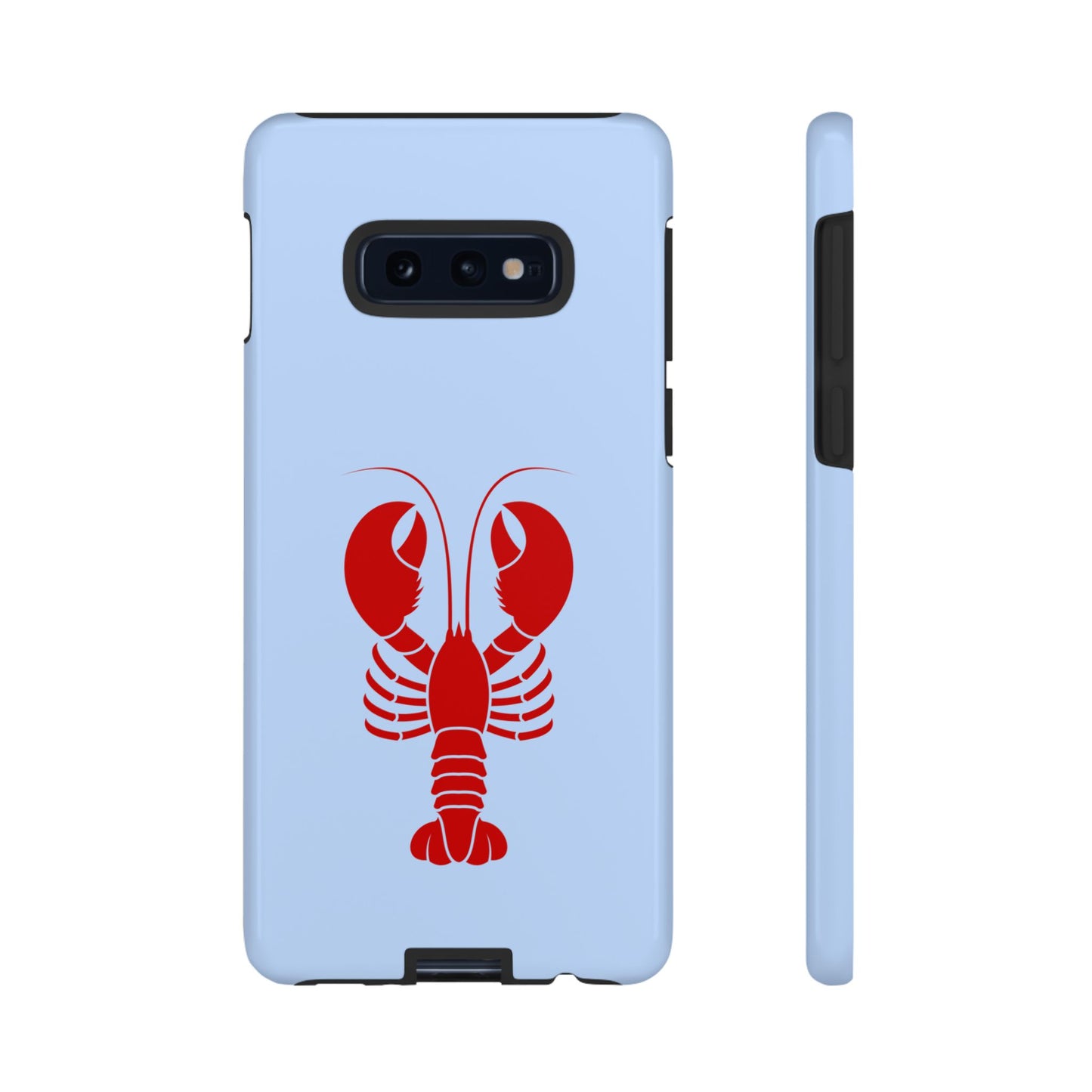 Red Lobster on Sky Blue Samsung Case