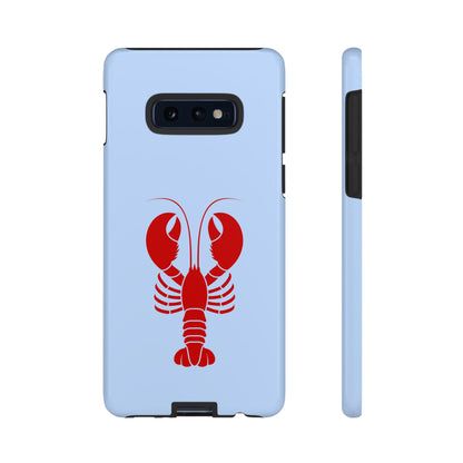 Red Lobster on Sky Blue Samsung Case